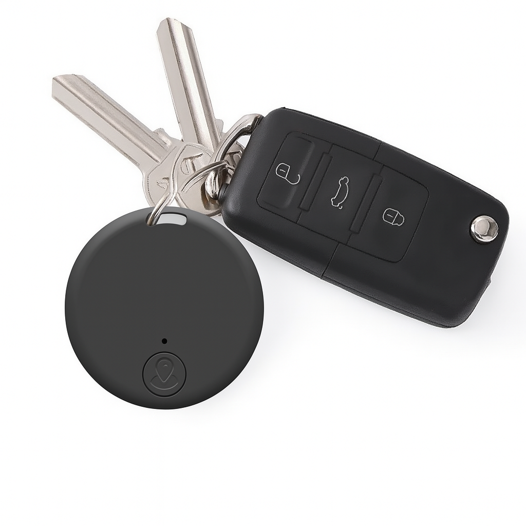 Spårningstag, GPS, Bluetooth 5.0, Rund