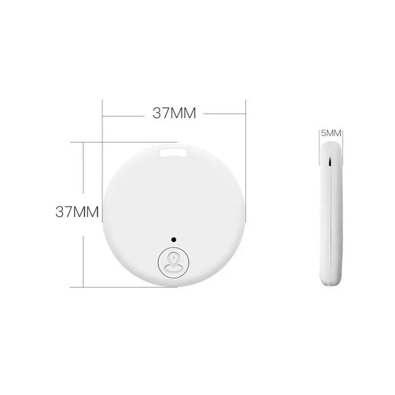Spårningstag, GPS, Bluetooth 5.0, Rund